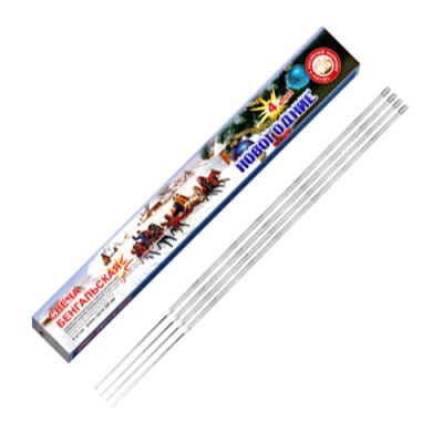 Новогодние 300-4 мм. Бенгальские огни купить в Сорочинске | sorochinsk.salutsklad.ru