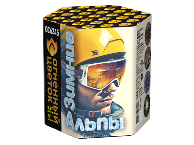 Зимние Альпы Батарея салютов купить в Сорочинске | sorochinsk.salutsklad.ru