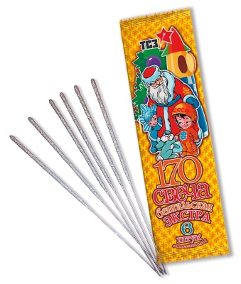 170 мм. Экстра Бенгальские огни купить в Сорочинске | sorochinsk.salutsklad.ru