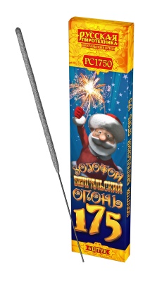 Золотой 175 мм. Бенгальские огни купить в Сорочинске | sorochinsk.salutsklad.ru